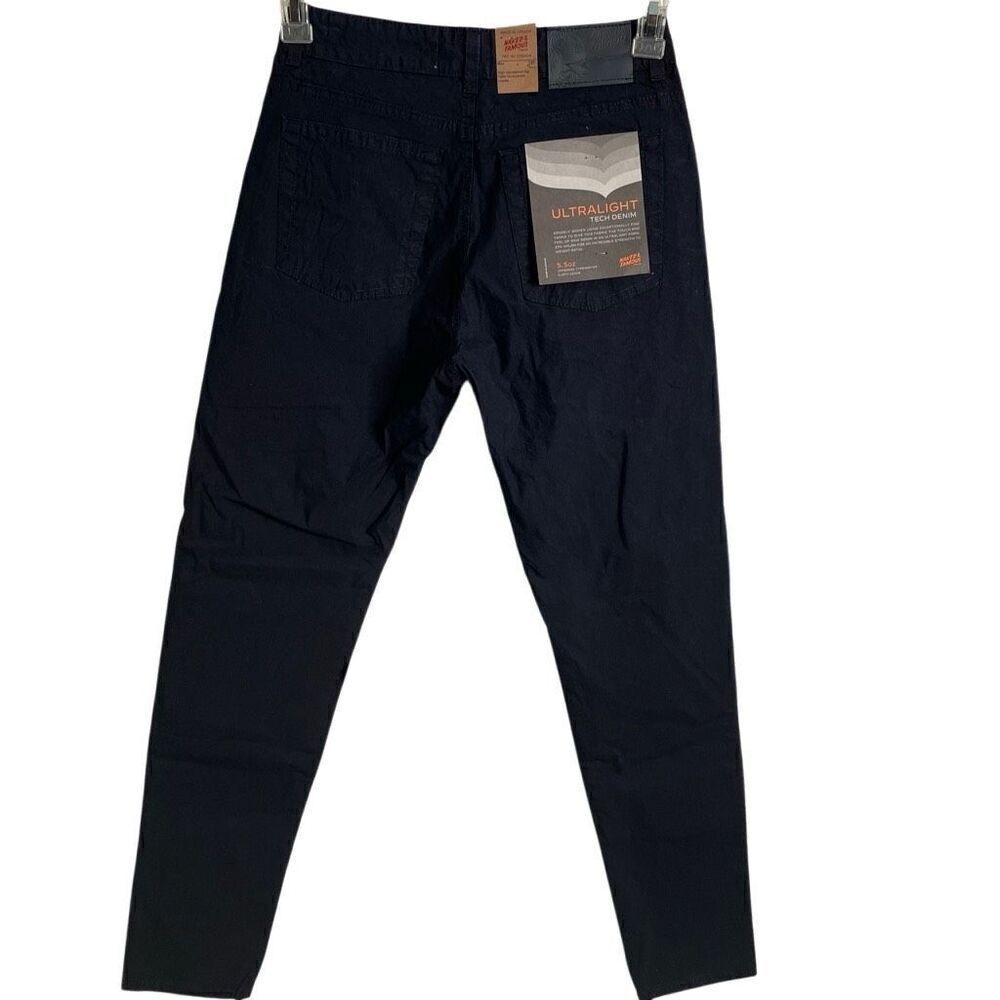 Naked & Famous Mens Ultralight Tech Denim Jeans 27 Max Style Typewriter Cloth